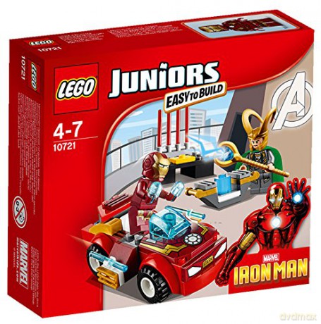LEGO JUNIORS Iron Man kontra Loki (10721) [KLOCKI]