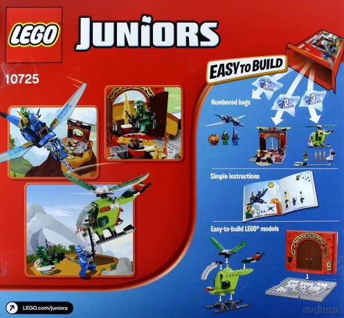 LEGO JUNIORS Zaginiona świątynia (10725) [KLOCKI]