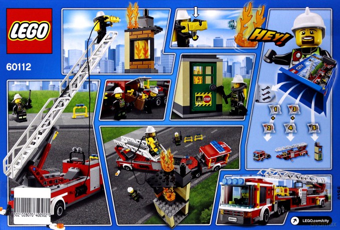 LEGO City Wóz strażacki (60112) [KLOCKI]