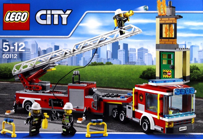 LEGO City Wóz strażacki (60112) [KLOCKI]