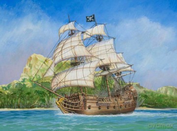 ZVEZDA Pirate Ship "Black Swan"