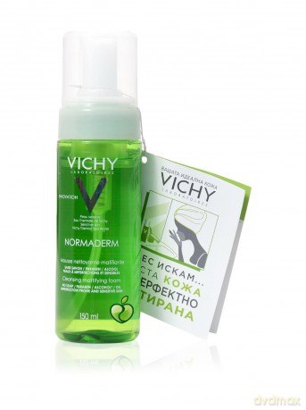 VICHY NORMADERM Oczyszczająca pianka o działaniu matującym 150ML