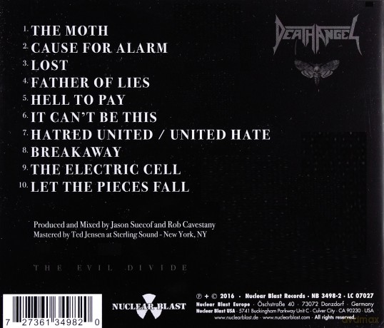 Death Angel: The Evil Divide [CD]
