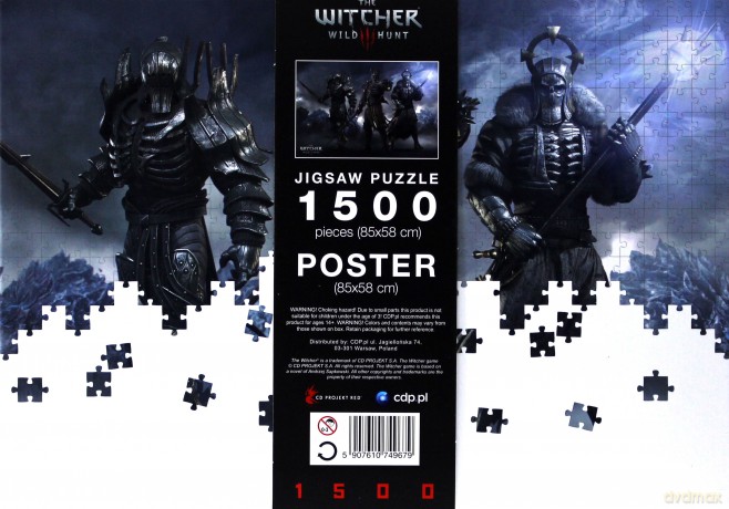 Puzzle 1500 Wiedźmin 3 Dziki Gon EN  [PUZZLE]