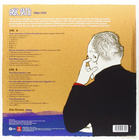 Aldo Ciccolini: Eric Satie [Winyl]