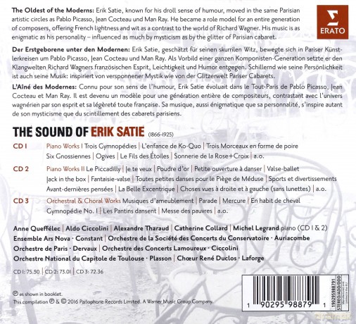 The Sound Of Erik Satie [3CD]