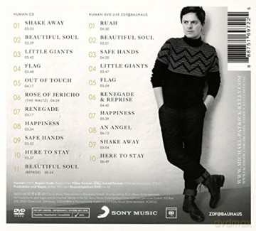 Michael Patrick Kelly: Human [CD]+[DVD]