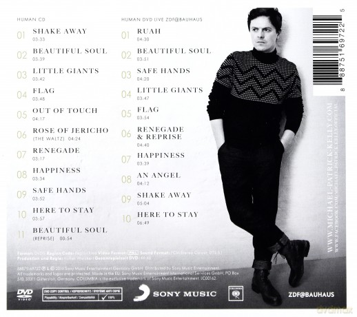 Michael Patrick Kelly: Human [CD]+[DVD]