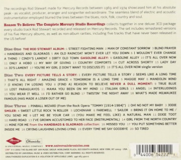 Rod Stewart: Reason To Believe: The Complete Mercury Studio Recordings [3CD]
