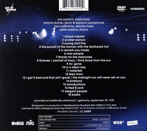 Weather Report: Live in Offenbach 1978 [2CD]+[DVD]