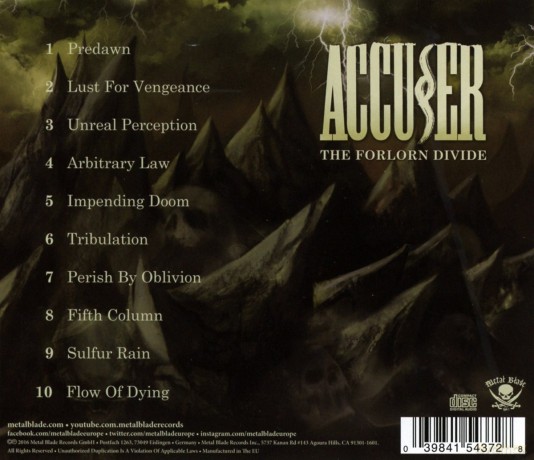 Accuser: The Forlorn Divide [CD]