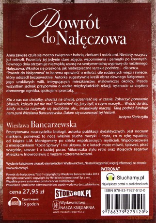 Powrót do Nałęczowa [AUDIOBOOK] [CD-MP3]  