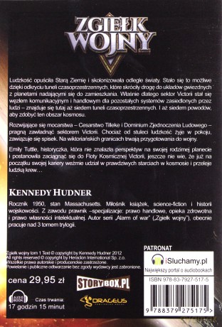 Zgiełk wojny (Tom 1) - Kennedy Hudner [AUDIOBOOK] [CD-MP3] 