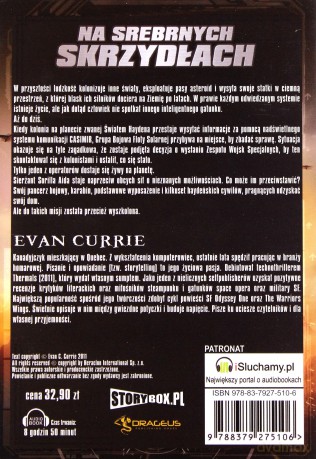 Hayden War (Tom 1) Na srebrnych skrzydłach - Evan Currie [AUDIOBOOK] [CD-MP3]