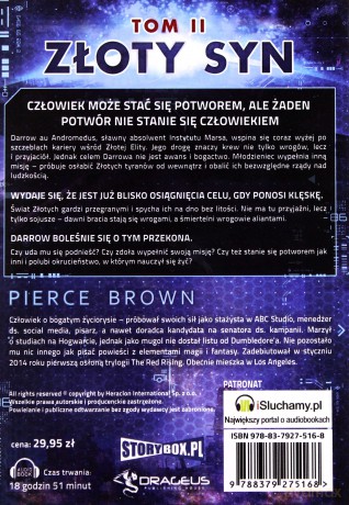 Red Rising: Złoty syn - Pierce Brown [AUDIOBOOK] [CD-MP3]