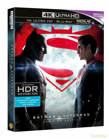 Batman v Superman: Świt sprawiedliwości [Blu-Ray 4K]+[Blu-Ray]