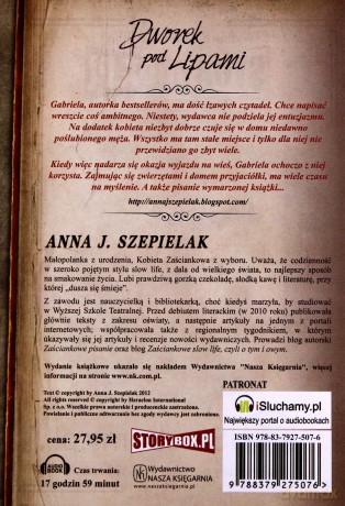 Dworek Pod Lipami - Anna J. Szepielak [AUDIOBOOK] [CD-MP3]