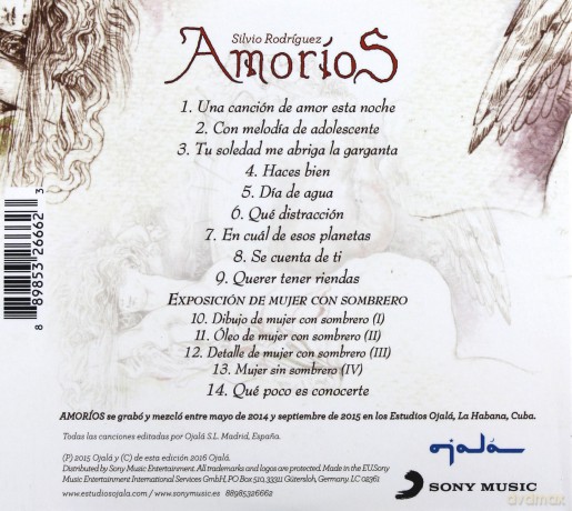Silvio Rodriguez: Amoros [CD]