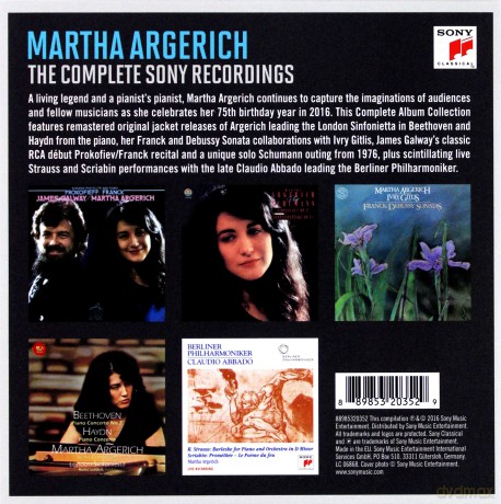 Martha Argerich: Martha Argerich - The Complete Sony Classical Recordings [5CD]