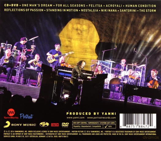 Yanni: The Dream Concert: Live from the Great Pyramids of Egypt [CD] [DVD]