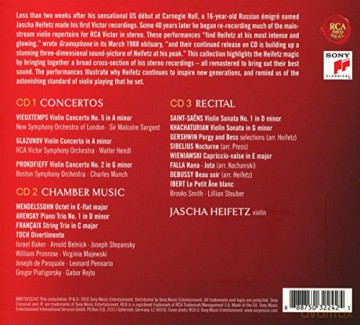 Jascha Heifetz: The Magic of Jascha Heifetz [3CD]