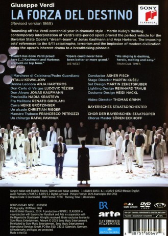 Jonas Kaufmann: Verdi: La Forza del Destino [2DVD]