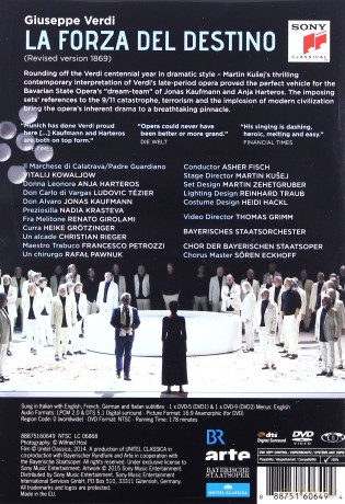 Jonas Kaufmann: Verdi: La Forza del Destino [2DVD]