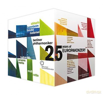Berliner Philharmoniker: Europakonzert 25 DVD Anniversary Box 1991-2015 (Limited) [25DVD]