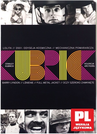 Stanley Kubrick Kolekcja Arcydzieł: Mechaniczna pomarańcza / Lśnienie / Bary Lyndon / Full Metal Jacket / 2001: Odyseja kosmiczna / Lolita oraz Oczy szeroko zamknięte [7DVD]