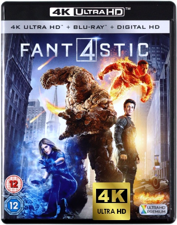 Fantastic Four [Blu-Ray 4K]+[Blu-Ray]