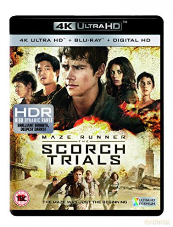 Maze Runner: The Scorch Trials (Więzień labiryntu: Próby ognia) [Blu-Ray 4K]+[Blu-Ray]