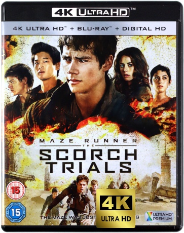 Maze Runner: The Scorch Trials (Więzień labiryntu: Próby ognia) [Blu-Ray 4K]+[Blu-Ray]