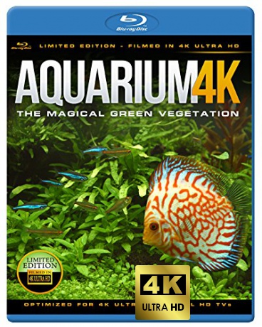 Aquarium 4K - The Magical Green Vegetation [Blu-Ray 4K]