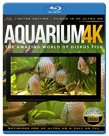 Aquarium 4K - The Amazing World Of Diskus Fish [4K Blu-Ray]