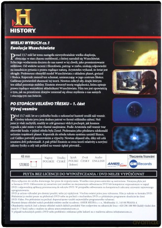 Kosmos - Tajemnice Wszechświata 44: Wielki wybuch cz. 1 - Ewolucja Wszechświata [DVD]
