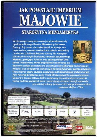 Tajemnice Starożytnych Cywilizacji 52: Jak powstaje imperium - Majowie [DVD]