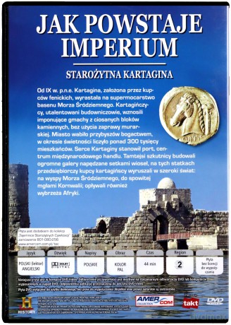 Tajemnice Starożytnych Cywilizacji 64: Jak powstaje imperium - Kartagina [DVD]