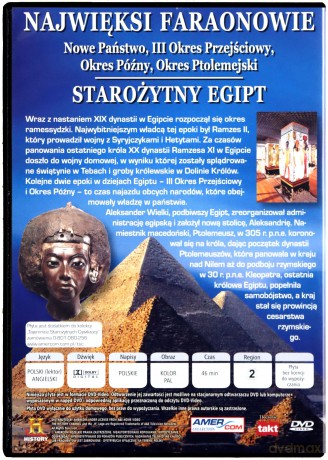 Tajemnice Starożytnych Cywilizacji 06: Najwięksi faraonowie, Nowe Państwo [DVD]