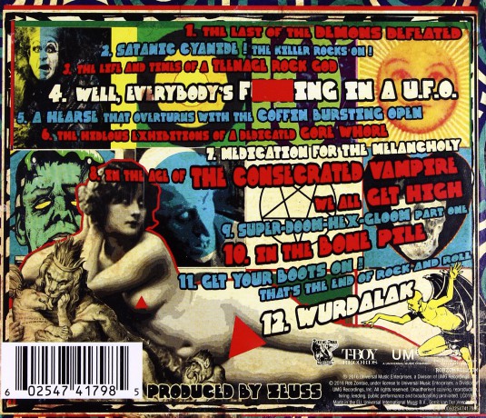 Rob Zombie: The Electric Warlock Acid Witch Satanic Orgy Celebration [CD]