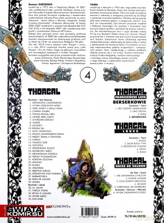Berserkowie. Thorgal młodzieńcze lata (Tom 4) - Yann Le Pennetier, Roman Surżenko (twarda) [KOMIKS]