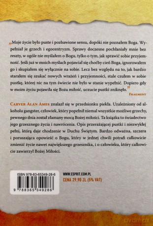 Chodzić w Duchu Świętym. Życie i duchowa droga Carvera Alana Amesa - Carver Alan Ames [KSIĄŻKA]
