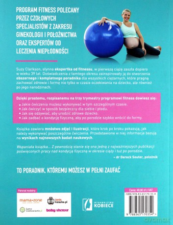 Ciąża po 35 roku życia. Poradnik fitness dla kobiet - Suzy Clarkson [KSIĄŻKA]