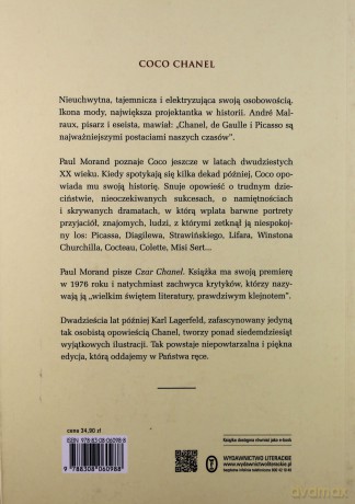 Czar Chanel - Coco Chanel, Paul Morand [KSIĄŻKA]