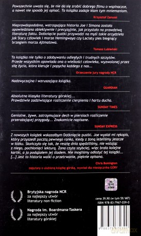 Dotknięcie pustki - Joe Simpson [KSIĄŻKA]