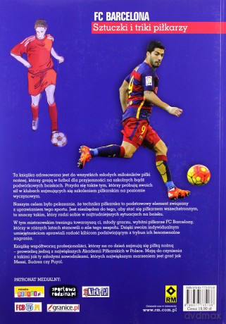 FC Barcelona sztuczki i triki piłkarzy - Tomasz Bocheński, Tomasz Borkowski [KSIĄŻKA]