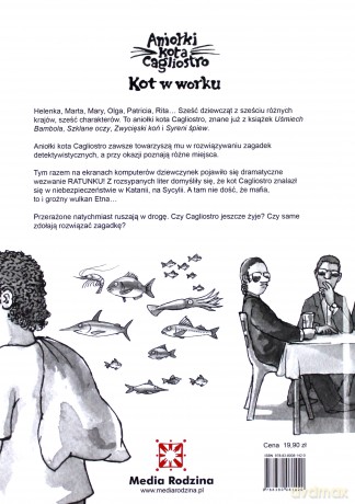 Kot w worku. Aniołki kota Cagliostro - Jarosław Mikołajewski (twarda) [KSIĄŻKA]