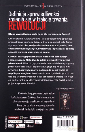 Królowie Dary. Pod sztandarem dzikiego kwiatu (Tom 1) - Ken Liu (twarda) [KSIĄŻKA]