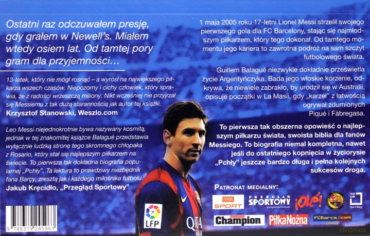 Messi biografia - Guillem Balague [KSIĄŻKA]