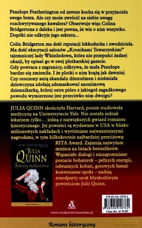 Miłosne tajemnice - Julia Quinn [KSIĄŻKA]