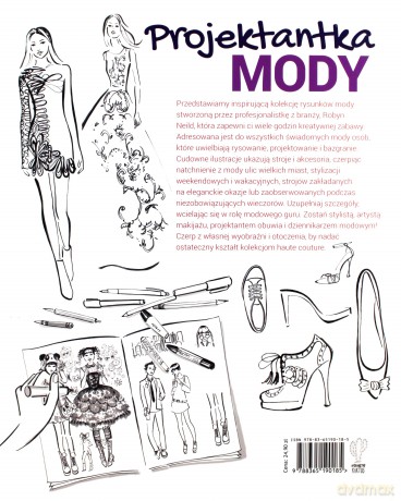 Modowy szkicownik. Wykreuj i narysuj własny styl - Robyn Neild [KSIĄŻKA]